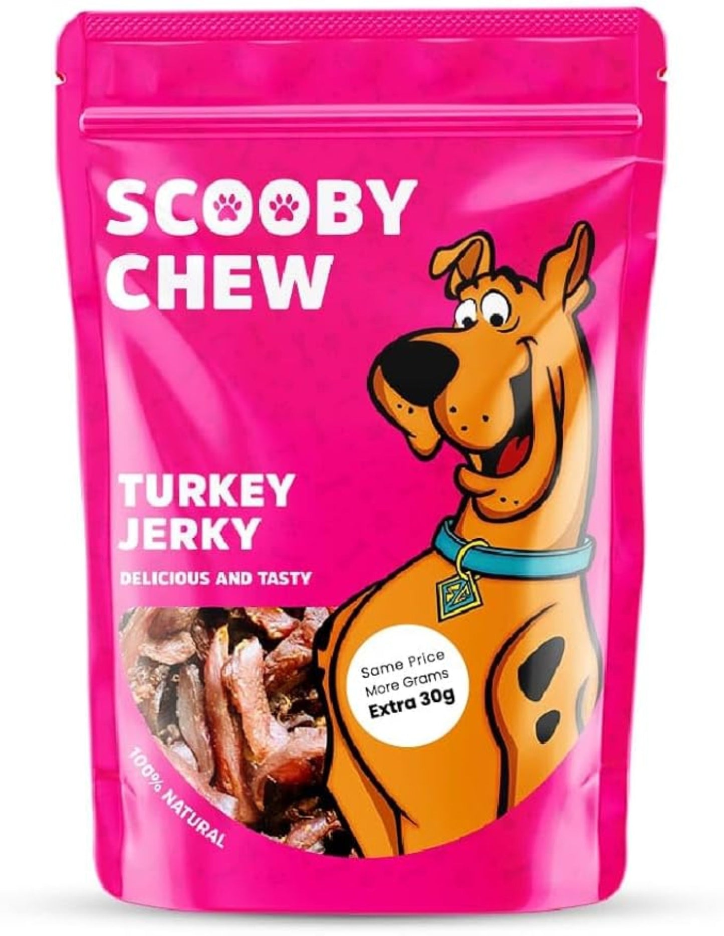 Scooby Chew Turkey Jerky 150g Dog Treats