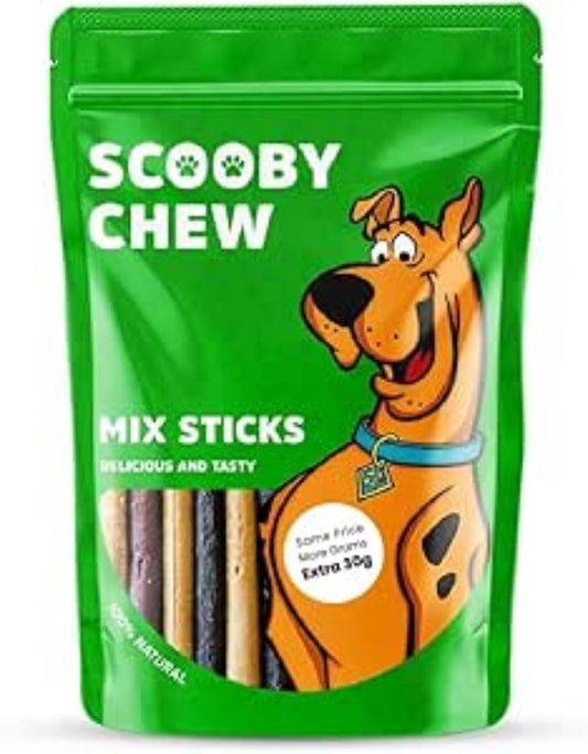 Scooby Chew Mix Sticks 150g Dog Treats