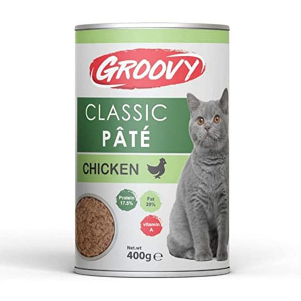 Groovy Classic Pate Canned With Chicken 400g