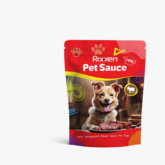 Roxxen Pet Beef Sauce for Dogs Flavor Gain 100 gram