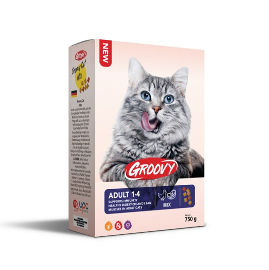 Groovy Mix With Chicken & Meat Adult Cat 750 g
