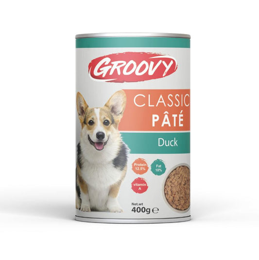 Groovy Classic Pate with DUCK for Dogs 400gm