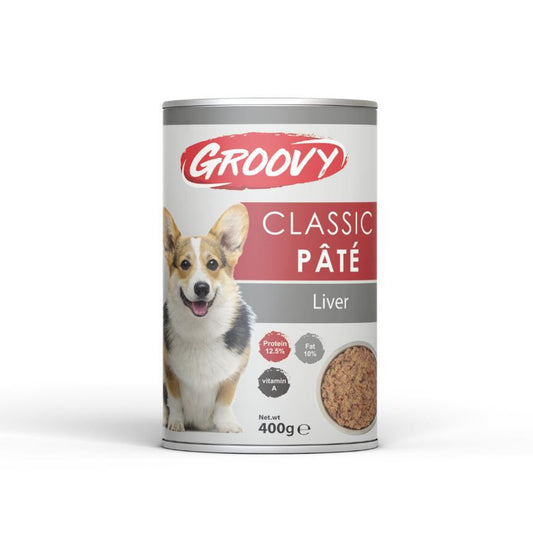 Groovy Classic Pate with LIVER for Dogs 400gm