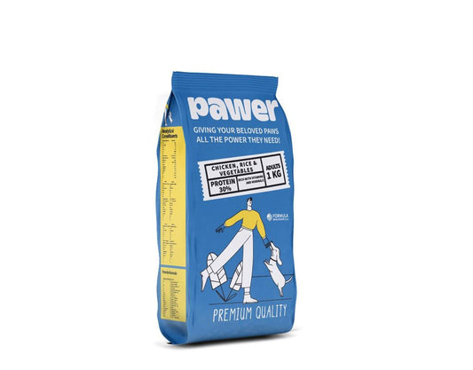 Pawer Adult Dog Dry Food 1 KG