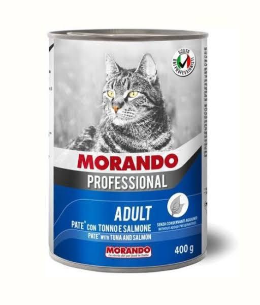 Morando cat pate Tuna and salmon 400g